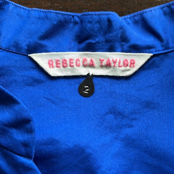 Rebecca Taylor 100% silk tunic heart 💙 - Picture 9 of 9